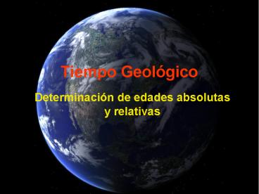 Tiempo Geol