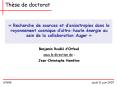 Recherche de sources et d PowerPoint PPT Presentation