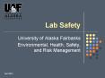 Lab Safety PowerPoint PPT Presentation