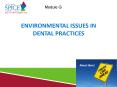 Environmental issues in Dental Practices PowerPoint PPT Presentation