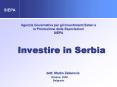 Investire in Serbia PowerPoint PPT Presentation