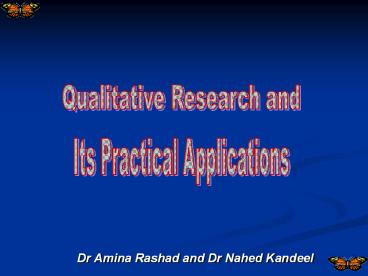 Dr Amina Rashad and Dr Nahed Kandeel