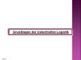 Vorlesungstitel Industrielle Logistik Grundlagen PowerPoint PPT Presentation