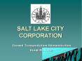 SALT LAKE CITY CORPORATION PowerPoint PPT Presentation