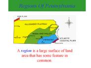Regions Of Pennsylvania