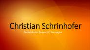 Christian Schrinhofer - Professional Economic Strategist
