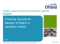 Ofsted PowerPoint PPT Presentation