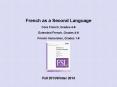 French as a Second Language PowerPoint PPT Presentation