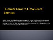 Toronto Limo Service