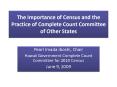 The Importance of Census and the Practice of Complete Count Committee of Other States PowerPoint PPT Presentation
