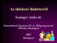 Az idoskori diabetesrol