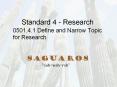 Standard 4 - Research PowerPoint PPT Presentation