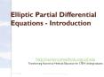 Elliptic Partial Differential Equations - Introduction PowerPoint PPT Presentation