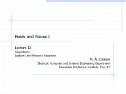 Fields and Waves I