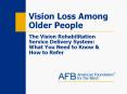 Vision Loss Among Older People PowerPoint PPT Presentation