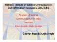 National Institute of Science Communication and Information Resources, CSIR, India PowerPoint PPT Presentation