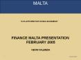 MALTA PowerPoint PPT Presentation