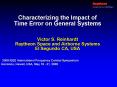 Characterizing the Impact of Time Error on General Systems PowerPoint PPT Presentation