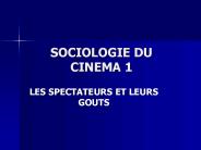 SOCIOLOGIE DU CINEMA 1