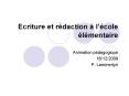 Ecriture et r PowerPoint PPT Presentation