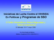 Iniciativas de Lucha Contra el VIH/SIDA En Pol