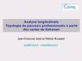 Analyse longitudinale  Typologie de parcours professionnels  PowerPoint PPT Presentation