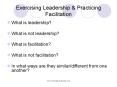 Exercising Leadership PowerPoint PPT Presentation