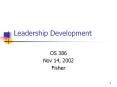 Leadership Development PowerPoint PPT Presentation