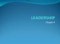 LEADERSHIP PowerPoint PPT Presentation