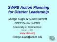 SWPB Action Planning for District Leadership PowerPoint PPT Presentation