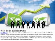 Yosef Bleier- Business Owner