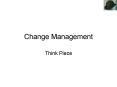 Change Management PowerPoint PPT Presentation