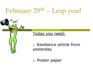February 29th 