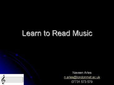 Learn to Read Music