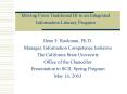 Moving From Traditional BI to an Integrated Information Literacy Program PowerPoint PPT Presentation