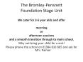 The Bromley-Pensnett Foundation Stage Unit PowerPoint PPT Presentation
