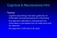 Cognitive PowerPoint PPT Presentation