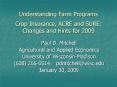Understanding Farm Programs Crop Insurance, ACRE and SURE: Changes and Hints for 2009 PowerPoint PPT Presentation