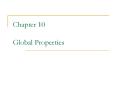 Chapter 10 Global Properties PowerPoint PPT Presentation