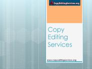 Copy Editing Services
