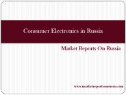 Consumer Electronics in Russia