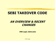 SEBI TAKEOVER CODE