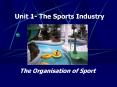 The Organisation of Sport PowerPoint PPT Presentation