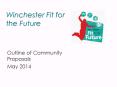 Winchester Fit for the Future PowerPoint PPT Presentation