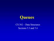 Queues