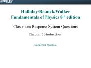 Halliday/Resnick/Walker Fundamentals of Physics 8th edition