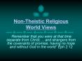 Non-Theistic Religious World Views PowerPoint PPT Presentation