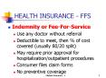 HEALTH INSURANCE - FFS PowerPoint PPT Presentation