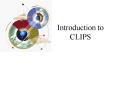 Introduction to CLIPS PowerPoint PPT Presentation