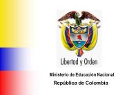 Ministerio de Educaci